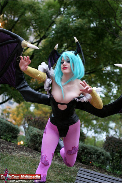 Flying Morrigan! - Photo by Mike of Deathcom 2005