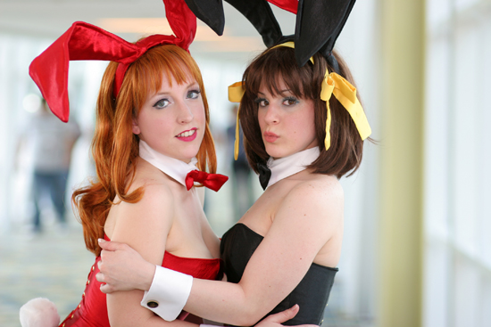 Pamela Neko as Mikuru & Me as Haruhi  - Photo by SkyPirate 2008