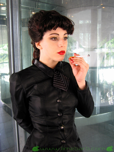 Rachael of BladeRunner, costume by limebarb.com. Photo by Jia, 2006