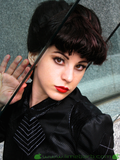 Rachael of BladeRunner, costume by limebarb.com. Photo by Jia, 2006